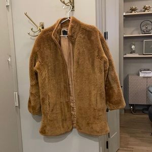 J CREW Camel Fur Coat (S)